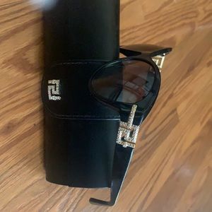 Versace black Sunglass